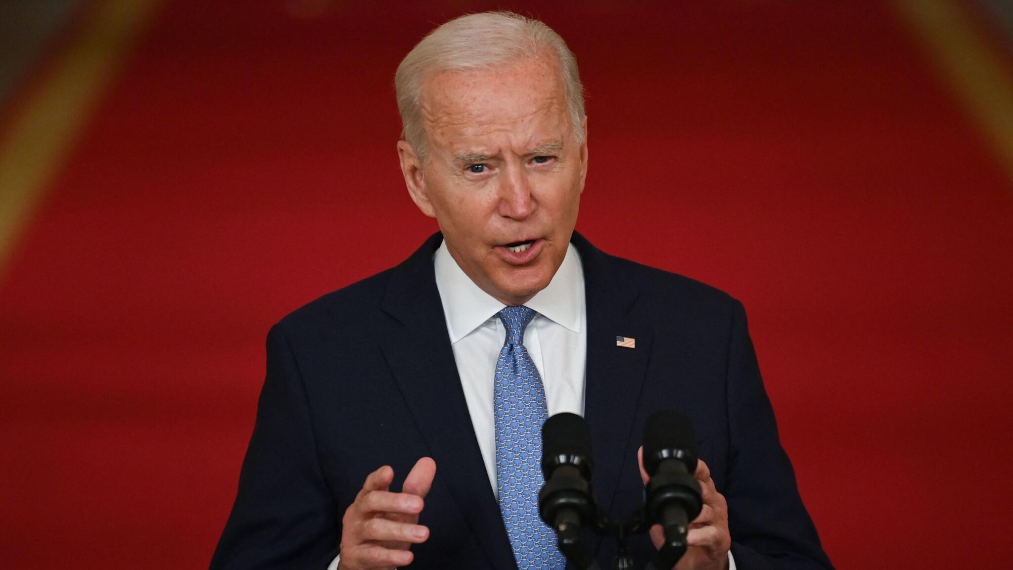 Watch: President Biden Delivers Remarks After Last U.S. Troops Leave ...